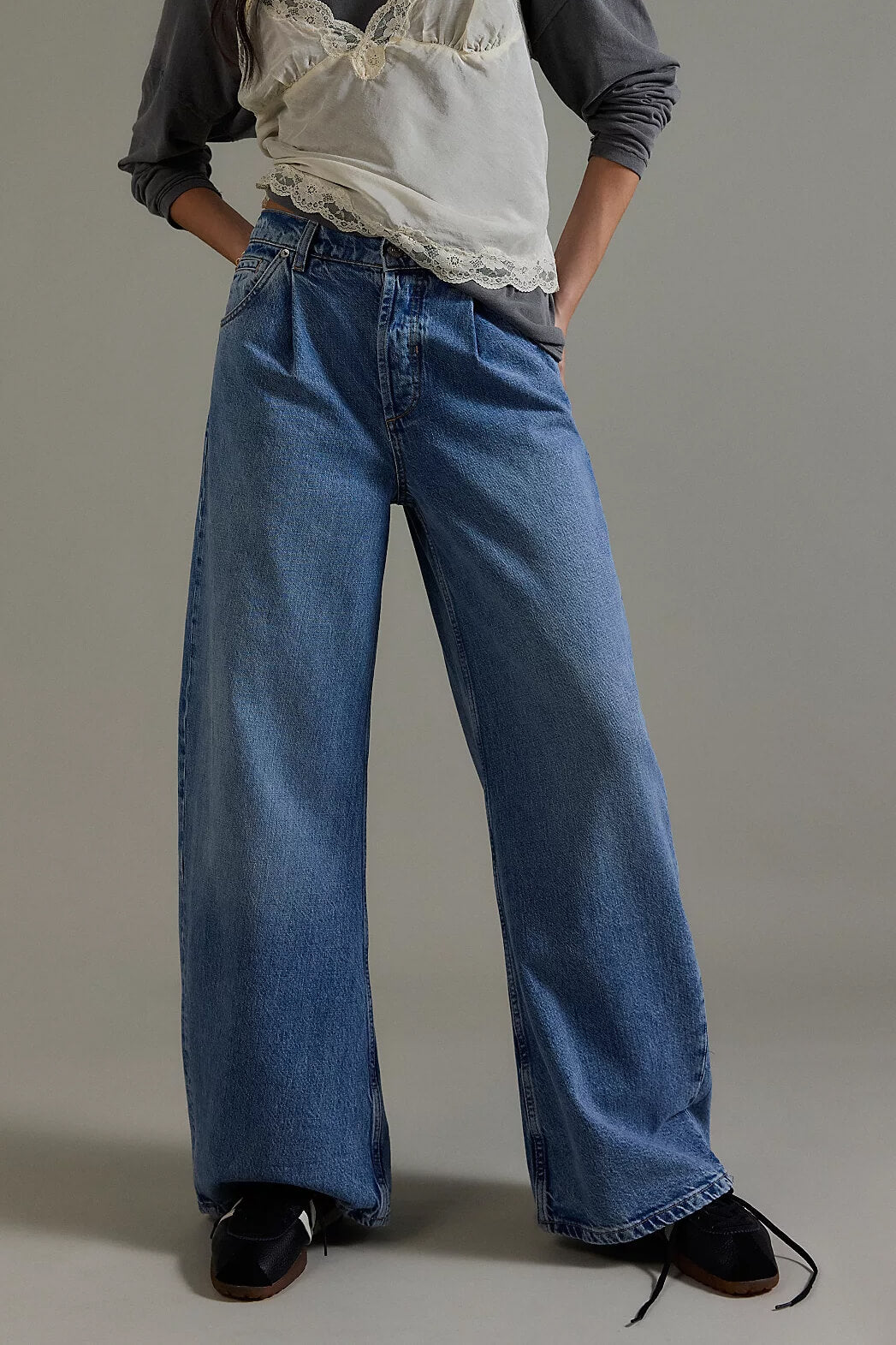 Free People Alia Wide Leg in beacon