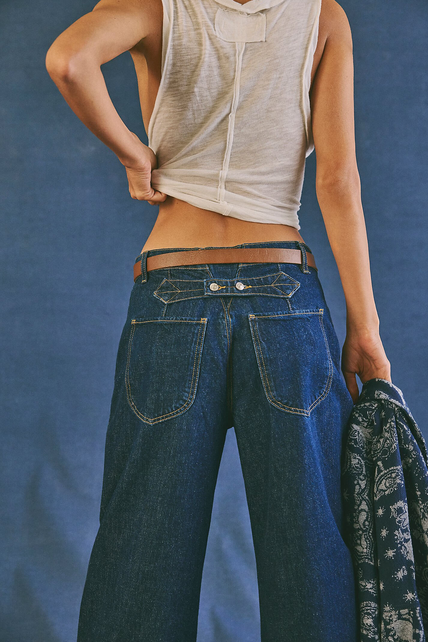 Free People Alia Wide Leg in hawthorne