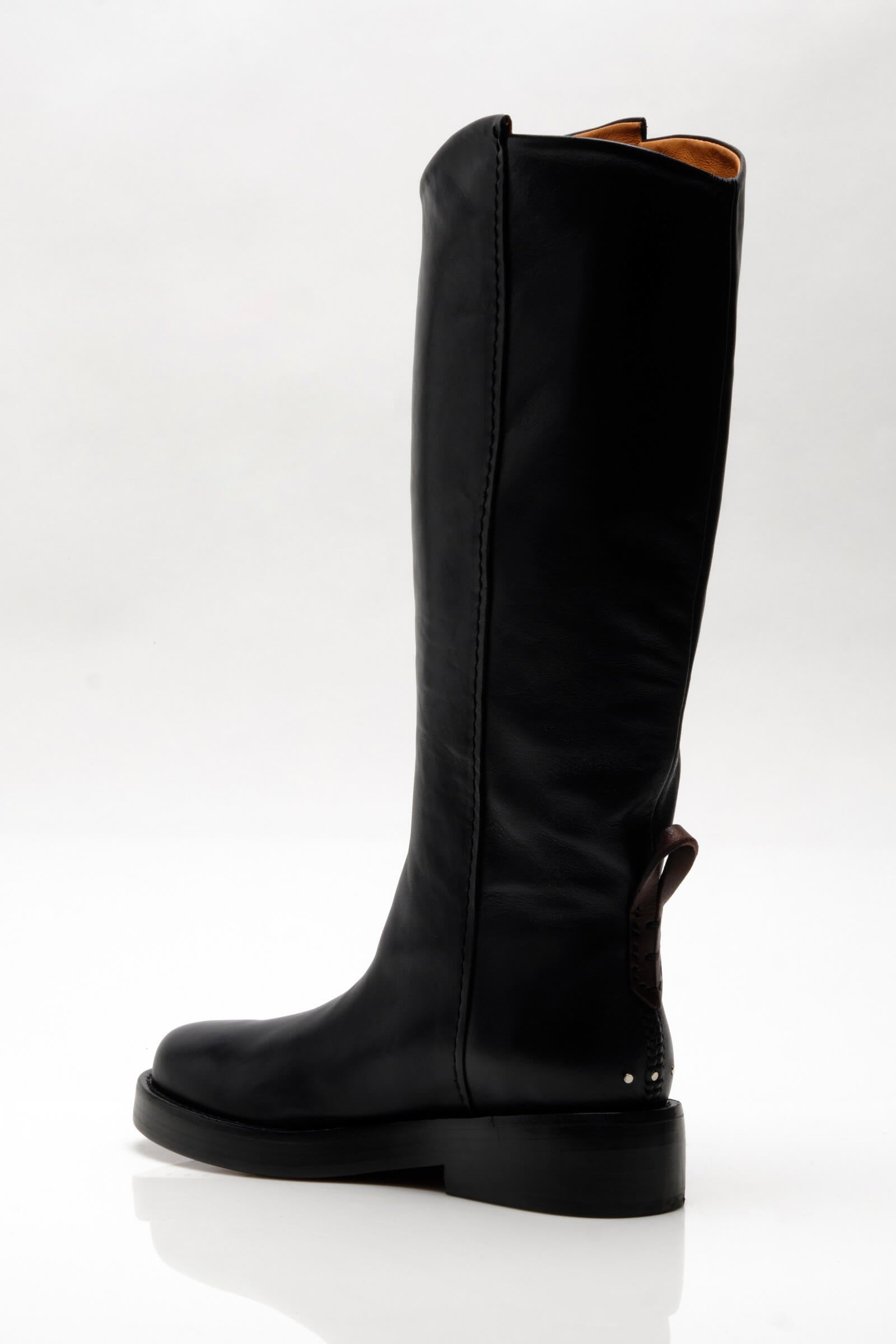 Free People Bryce Equestrian Boot in black