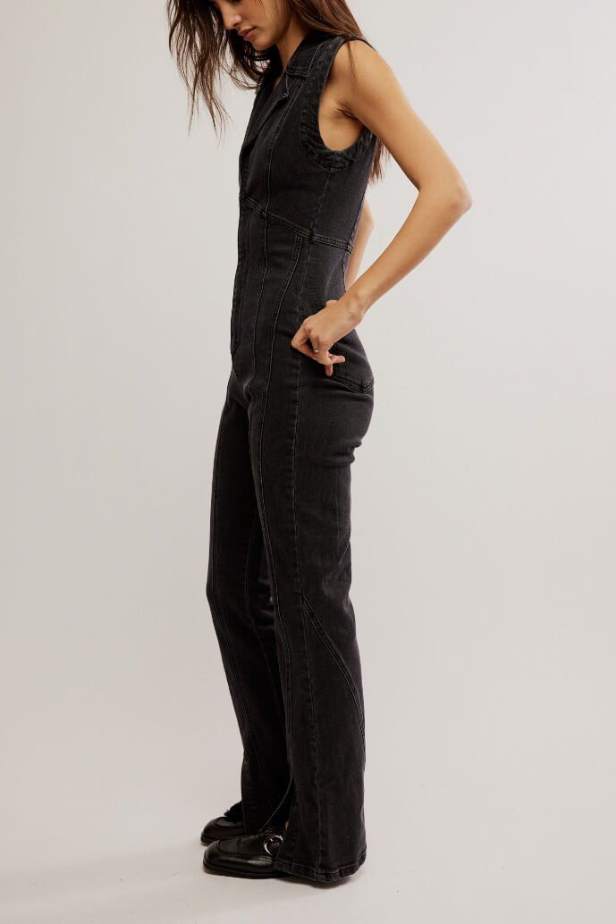 Free People CRVY ring the alarm one piece in danger