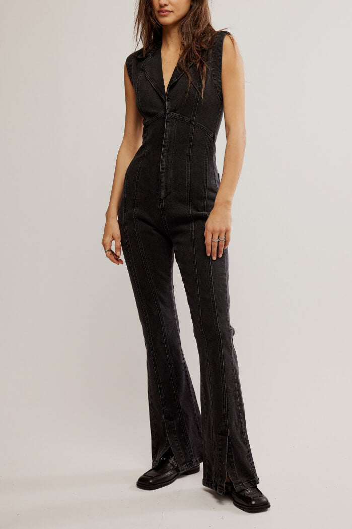 Free People CRVY ring the alarm one piece in danger