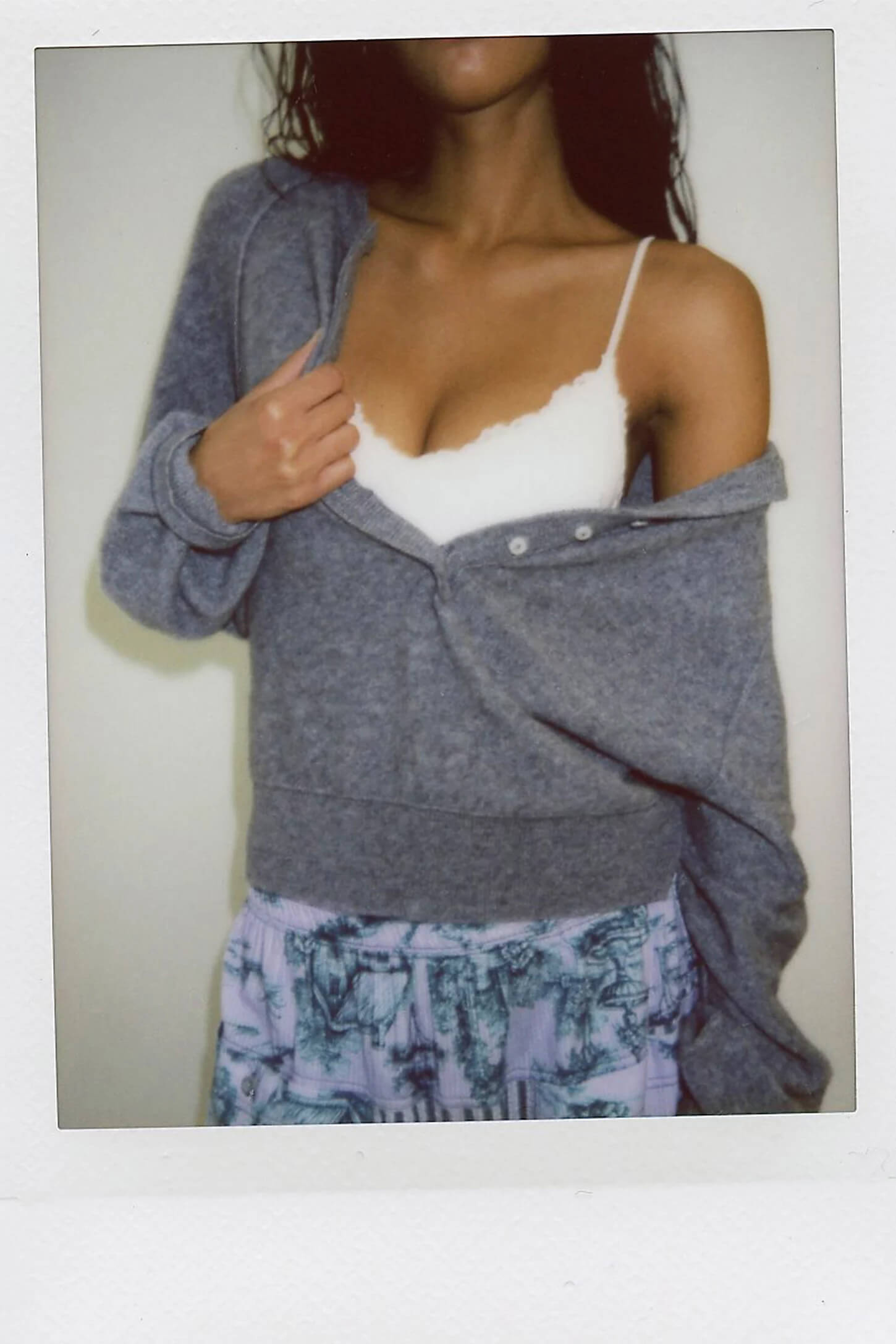 Free People Charlie V Bralette in ivory