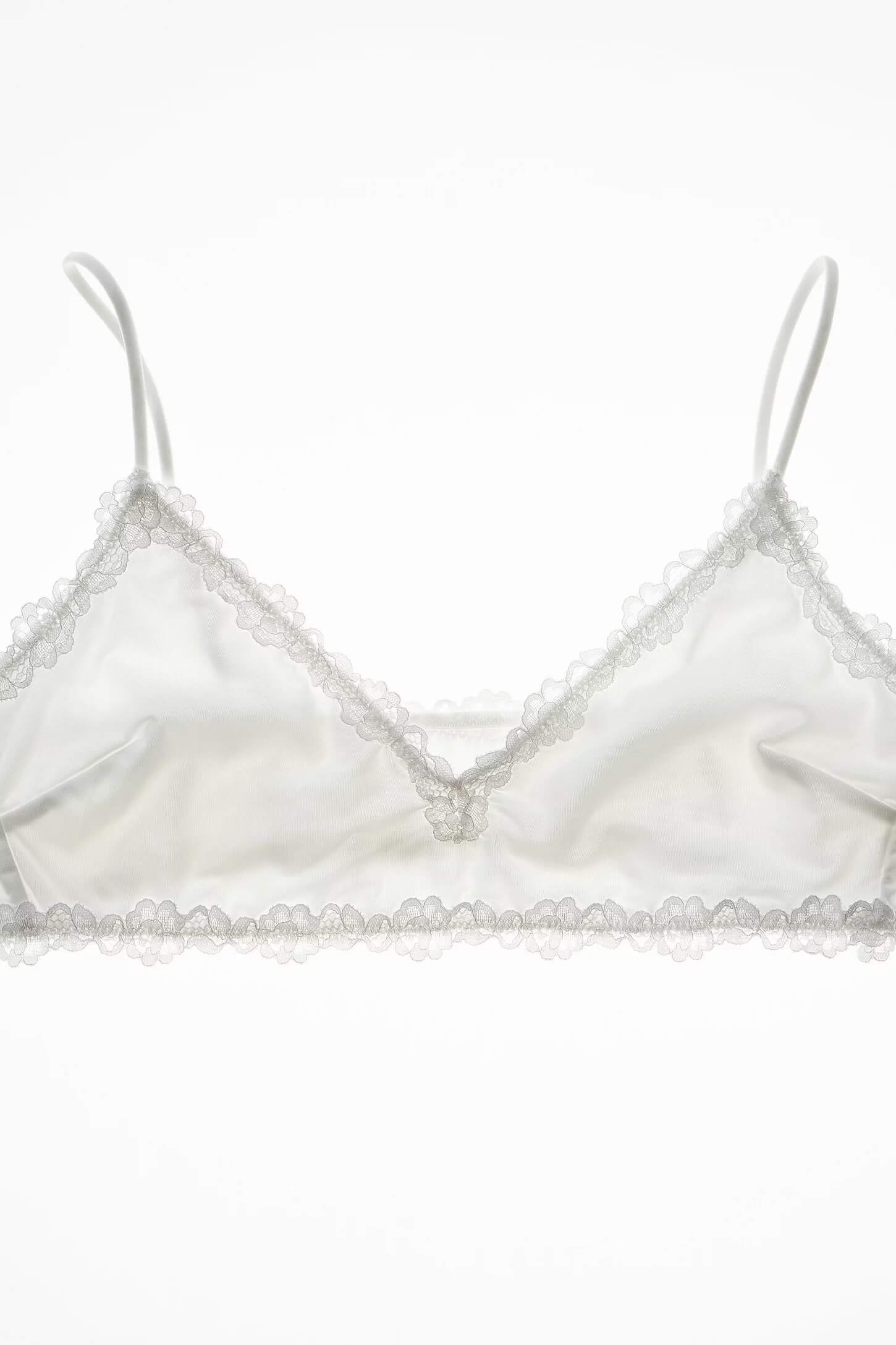 Free People Charlie V Bralette in ivory