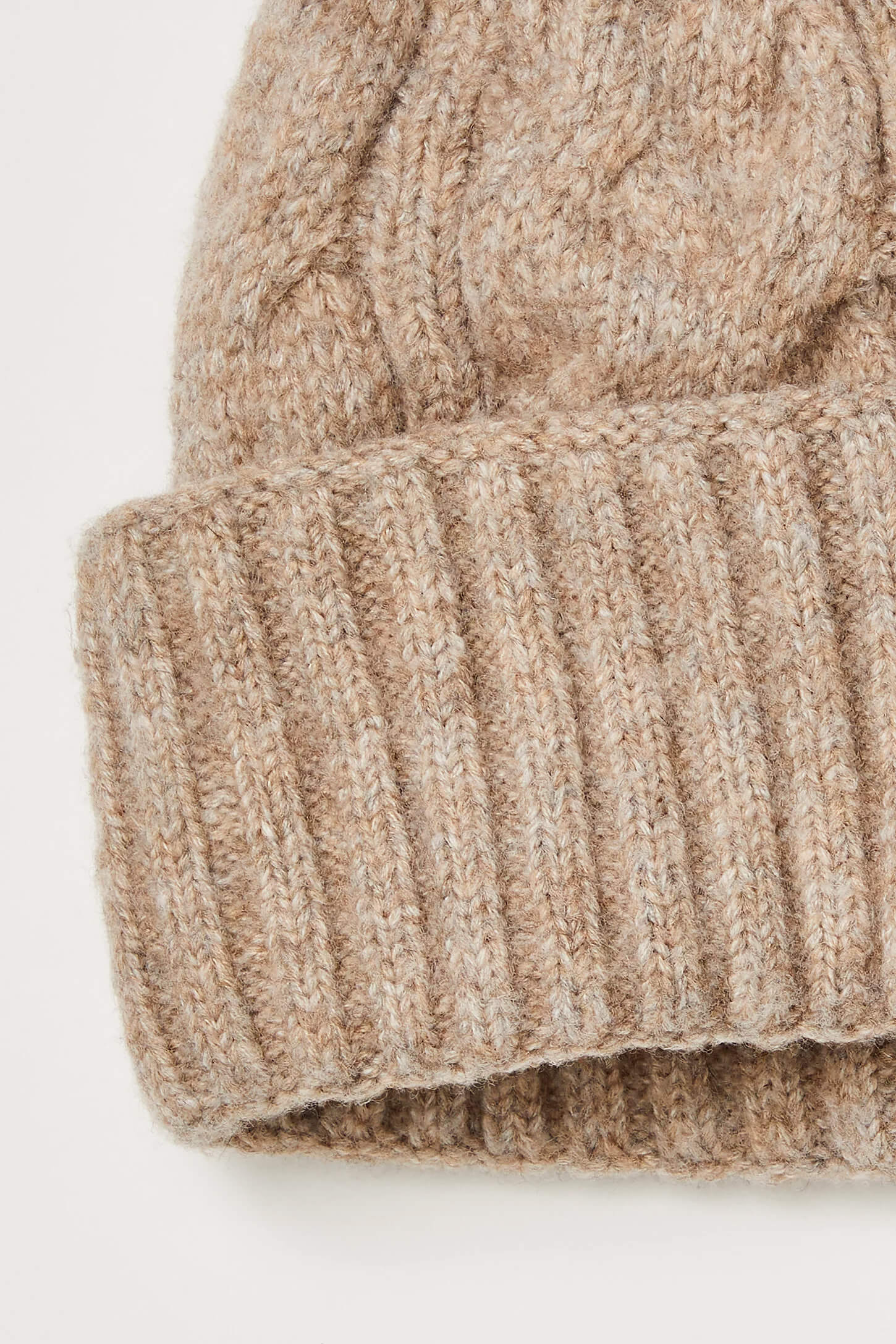 Free People Coast Line Beanie in fawn