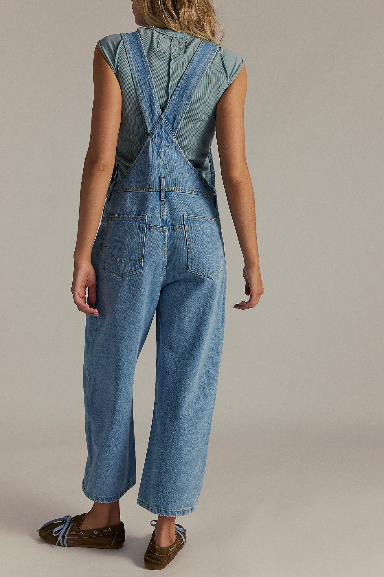 Free People Deep Trance Overalls in tunnel vision