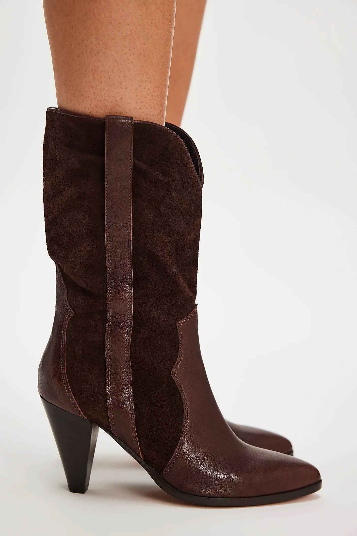 Feather Heel Boot