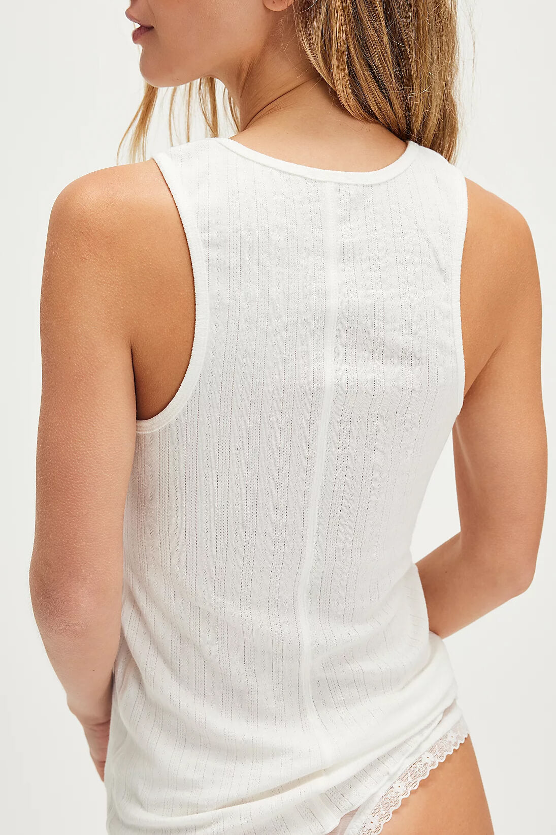 Free People fresh in love tank in ivory