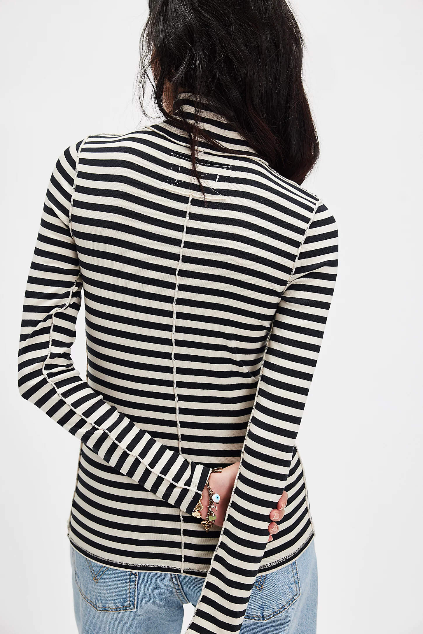 Free People Good Good Turtleneck black