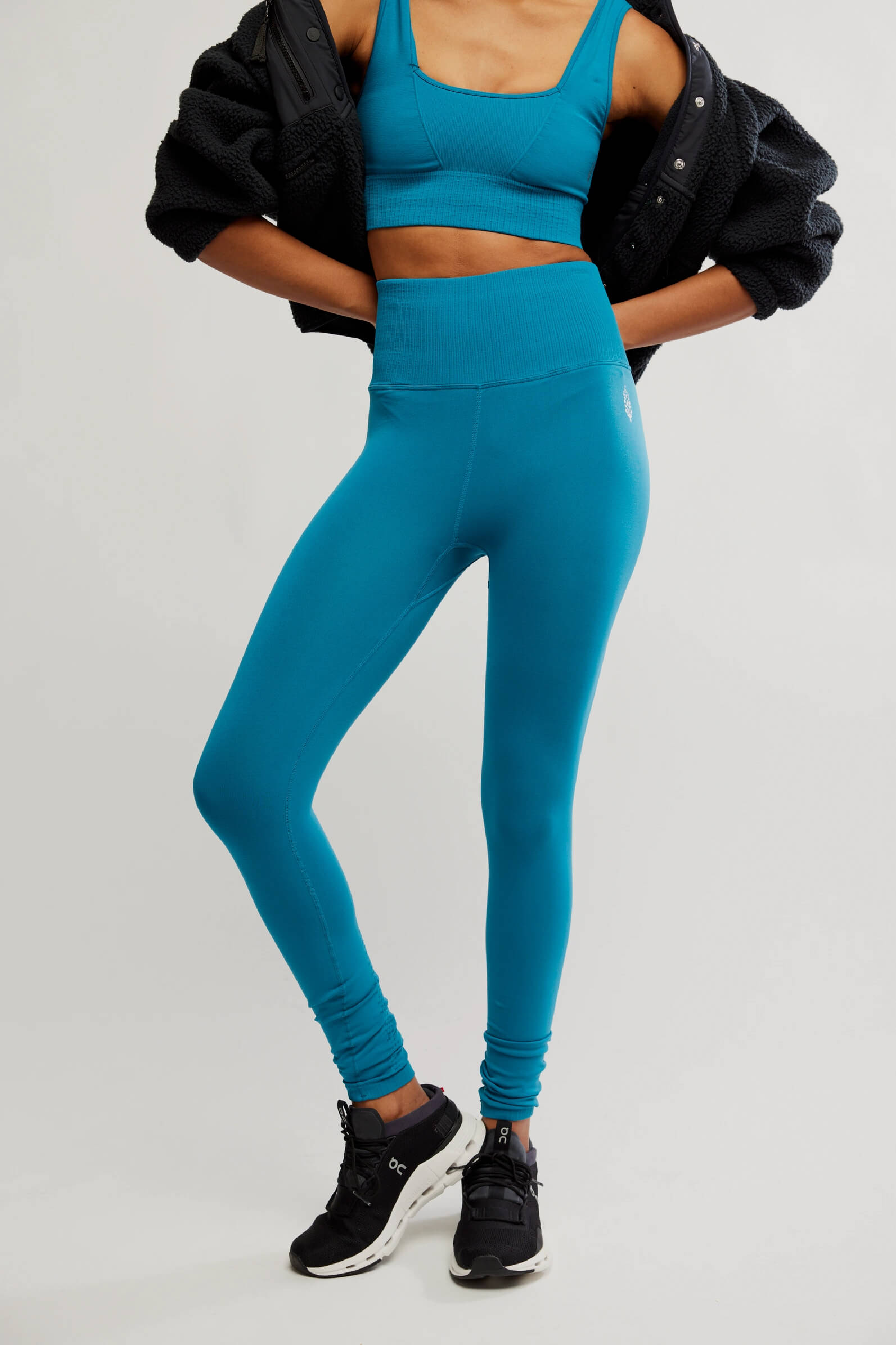 Free People Good Karma legging in celestial blue