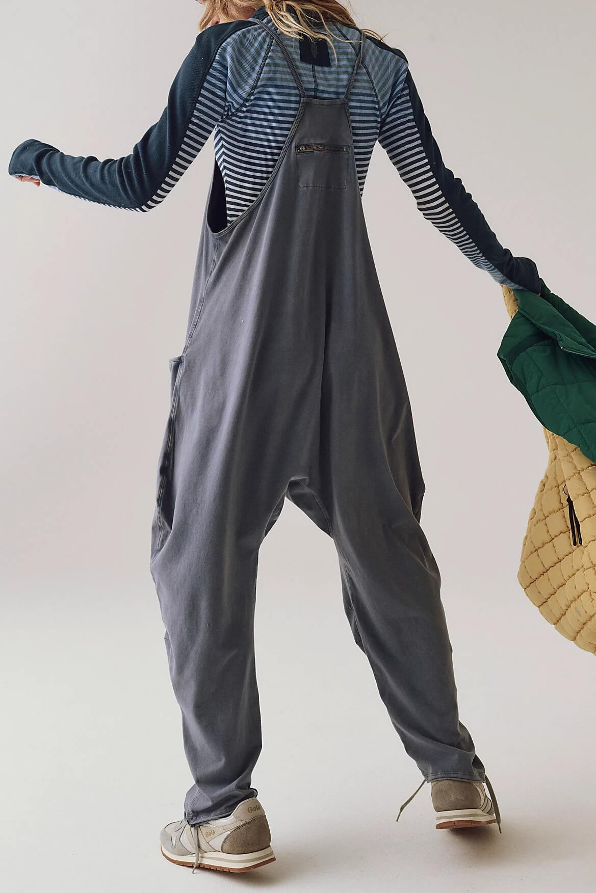 Free People hot shot onesie in blue indigo