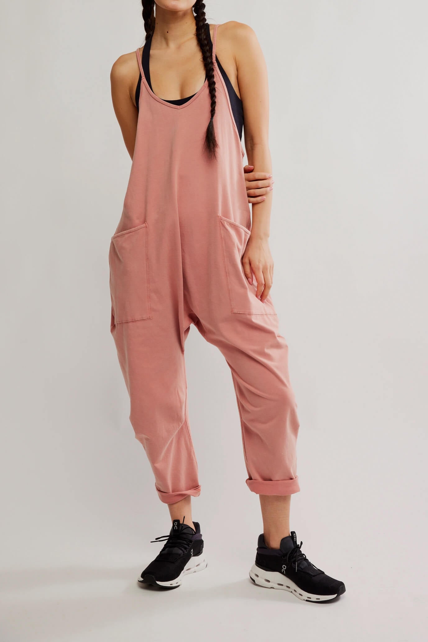 Free People hot shot onesie in petal