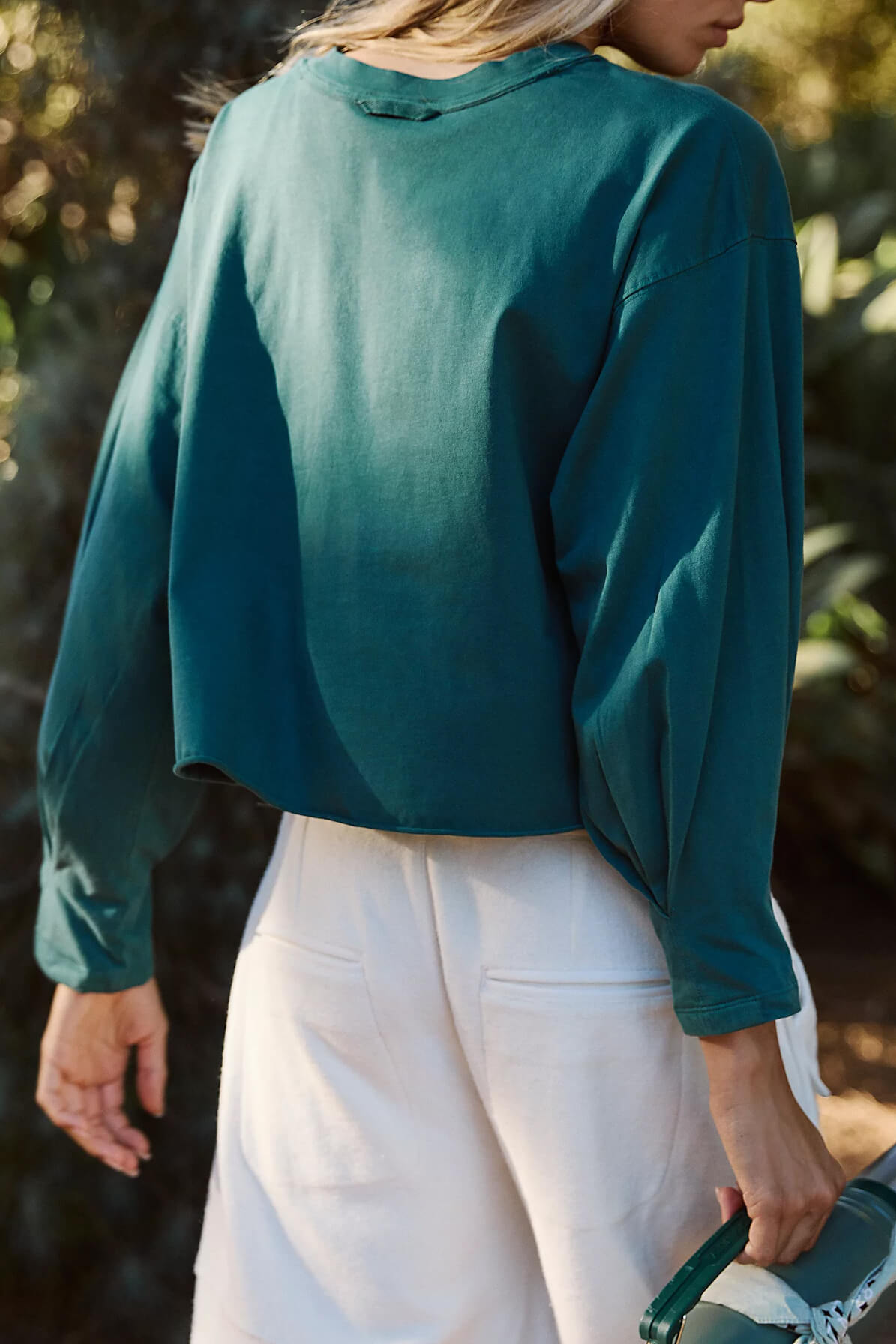Free People Inspire Layer Long Sleeve in evergreen