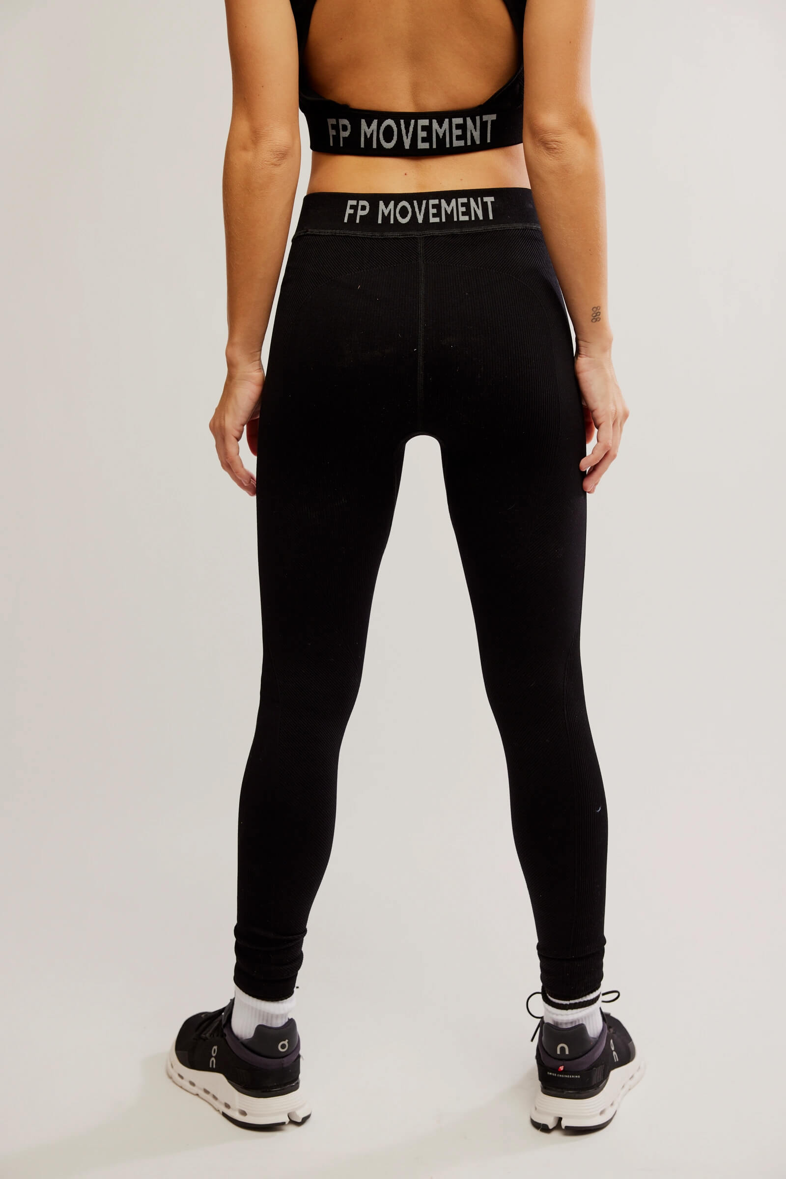 Free People long haul legging in black