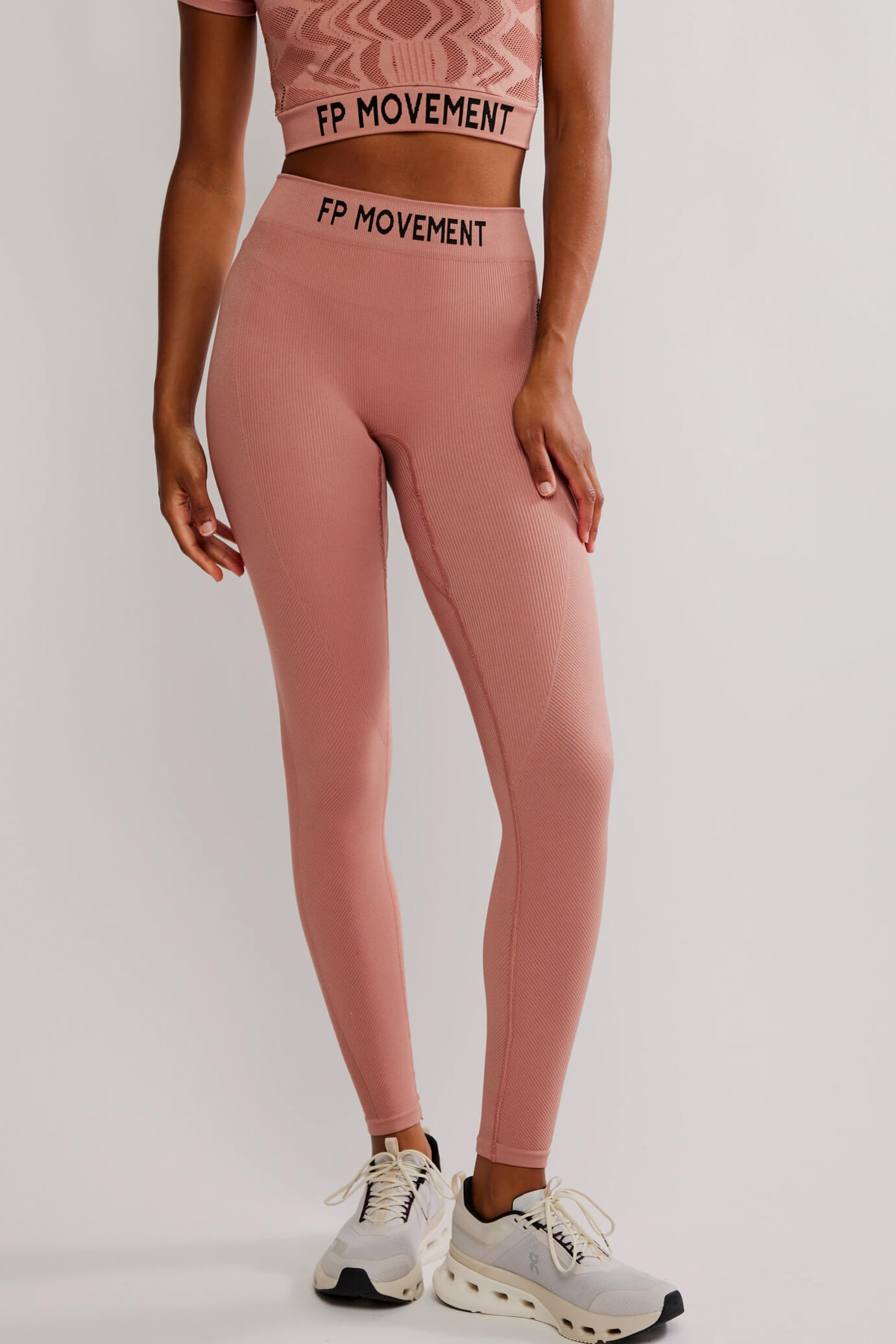 Free People Long Haul Legging in petal