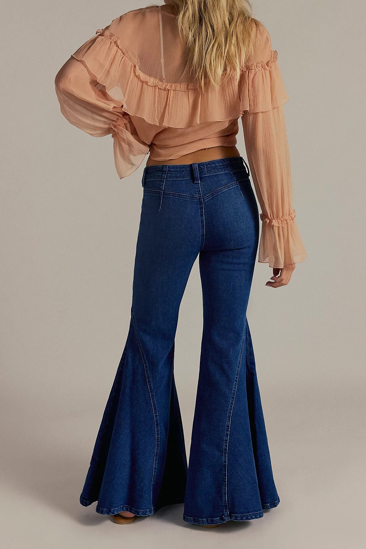 Free People Marque flare in kora