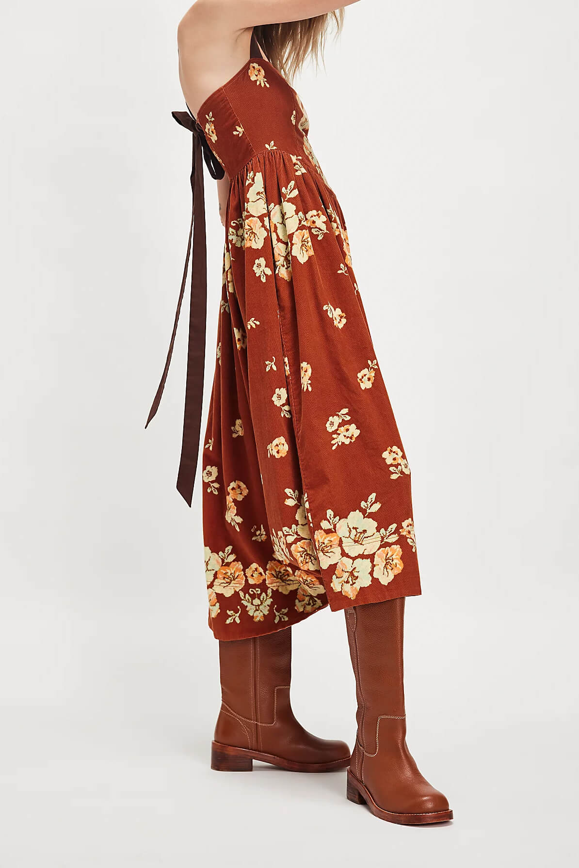 Free People Until Dawn Midi in cinnamon