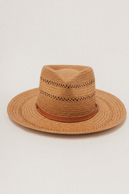 Gigi Pip Amalfi Straw Rancher Hat in natural