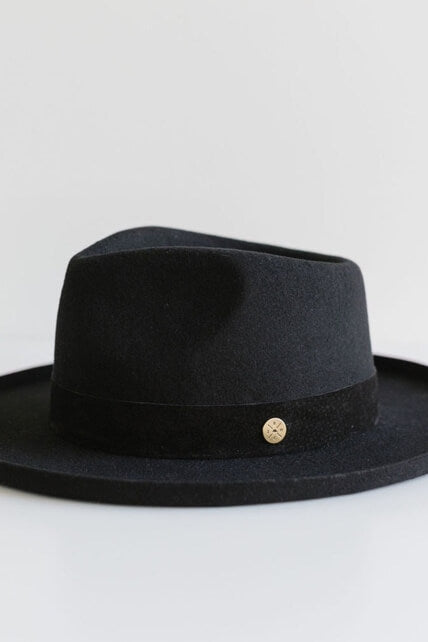 Gigi Pip Echo Park Fedora in black
