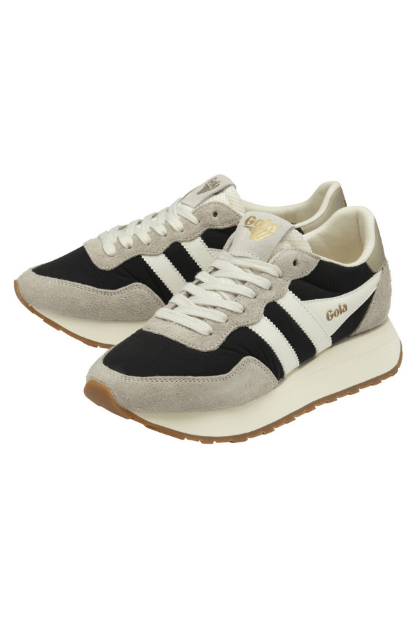 Gola Arizona Shoe in black feather grey