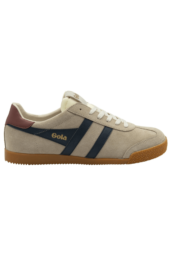 Gola Elan Shoe in bone navy red ochre