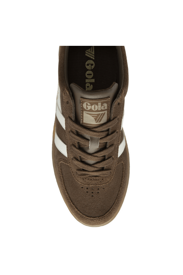 Gola Grandslam Shoe in otter off white and gum