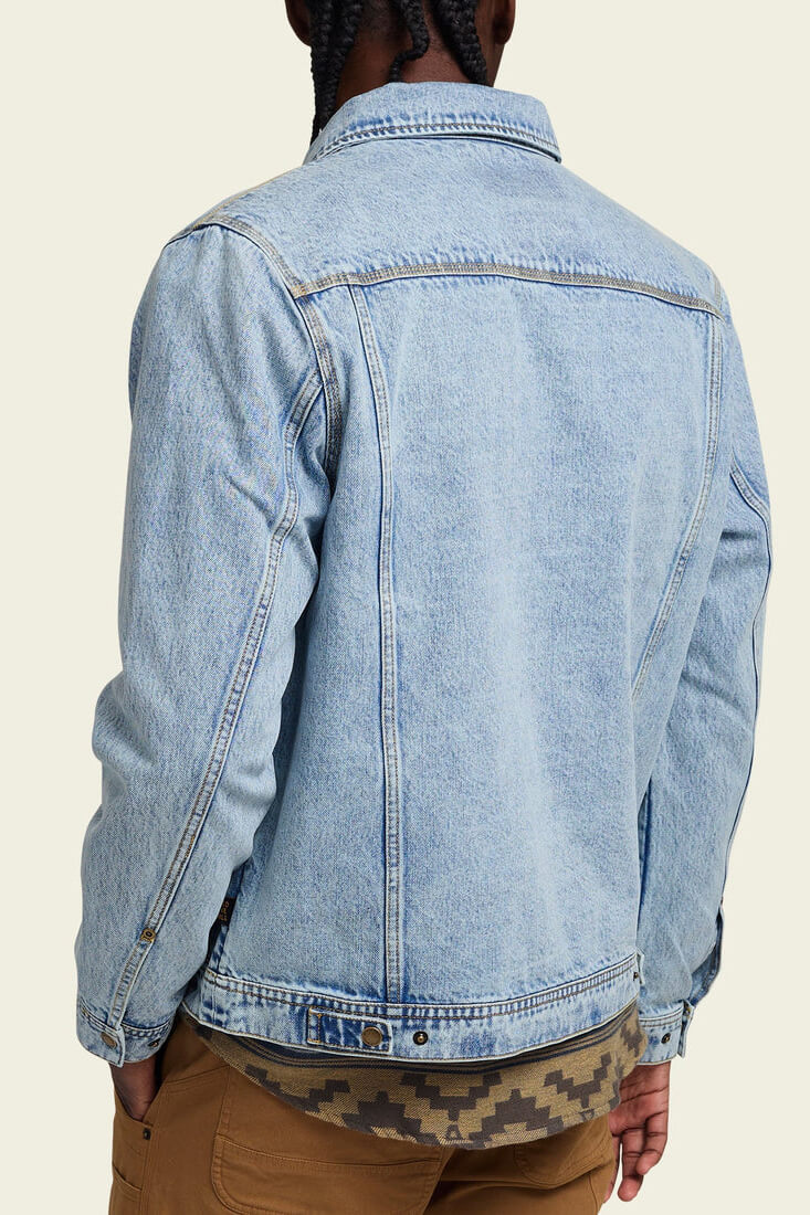 Howler Bros Denim Depot Jacket in lauper light wash