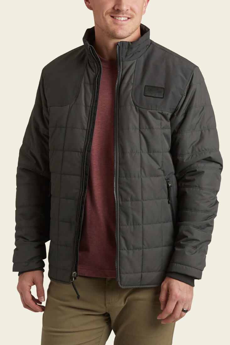 Howler Bros Merlin Jacket in double black