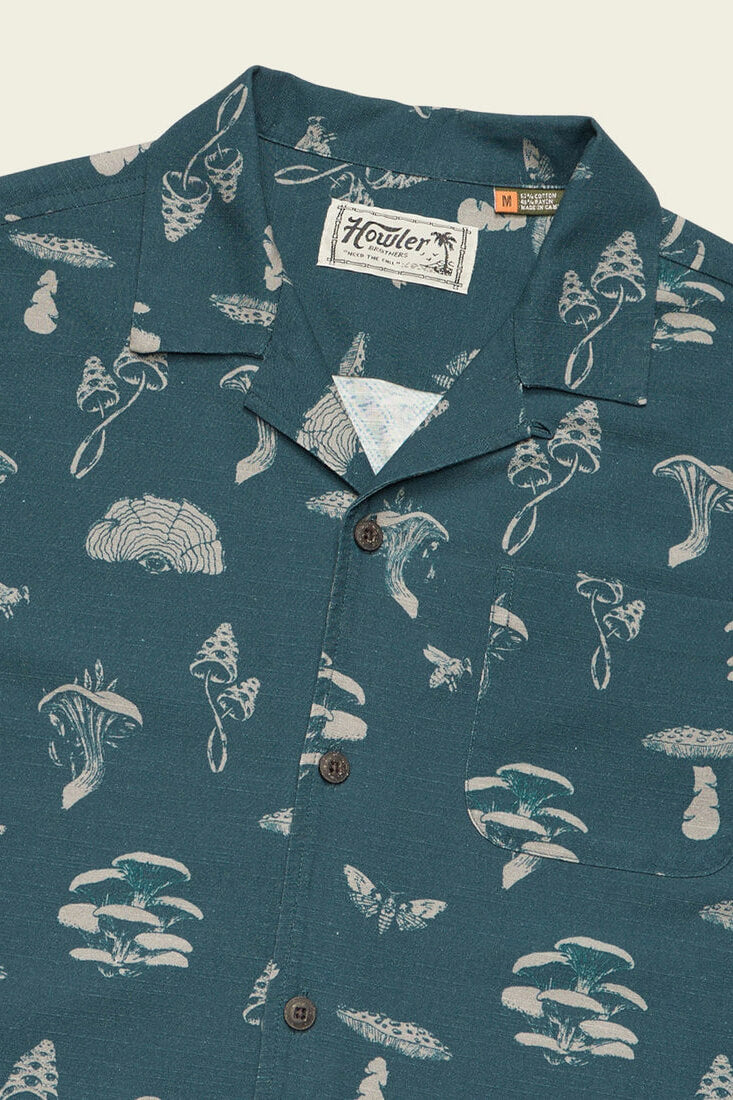 Howler Bros Monohola Shirt in floating fungi stargazer