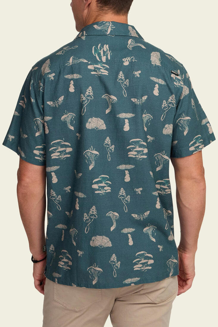 Howler Bros Monohola Shirt in floating fungi stargazer