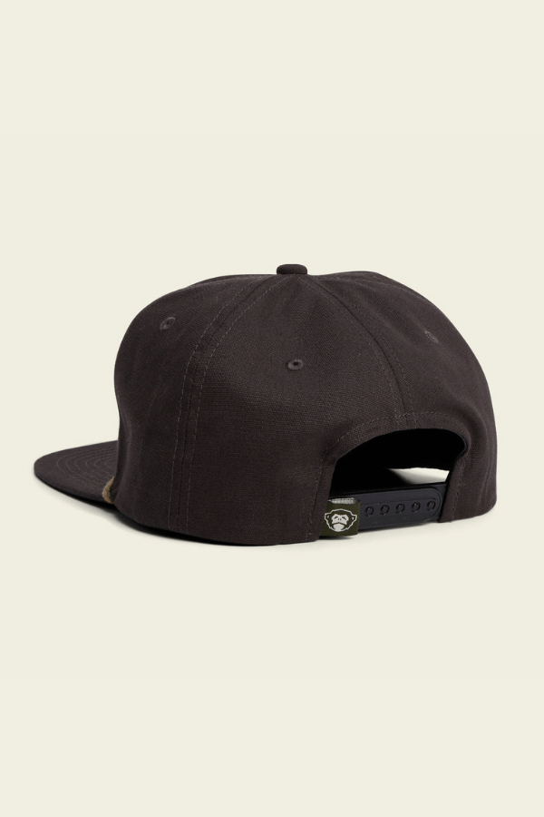 Howler Bros Osprey Prey Snapback in black twill
