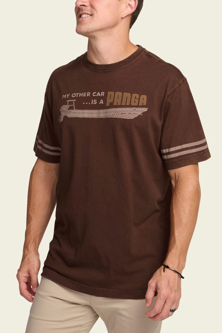 Howler Bros Panga T Shirt in mahogany