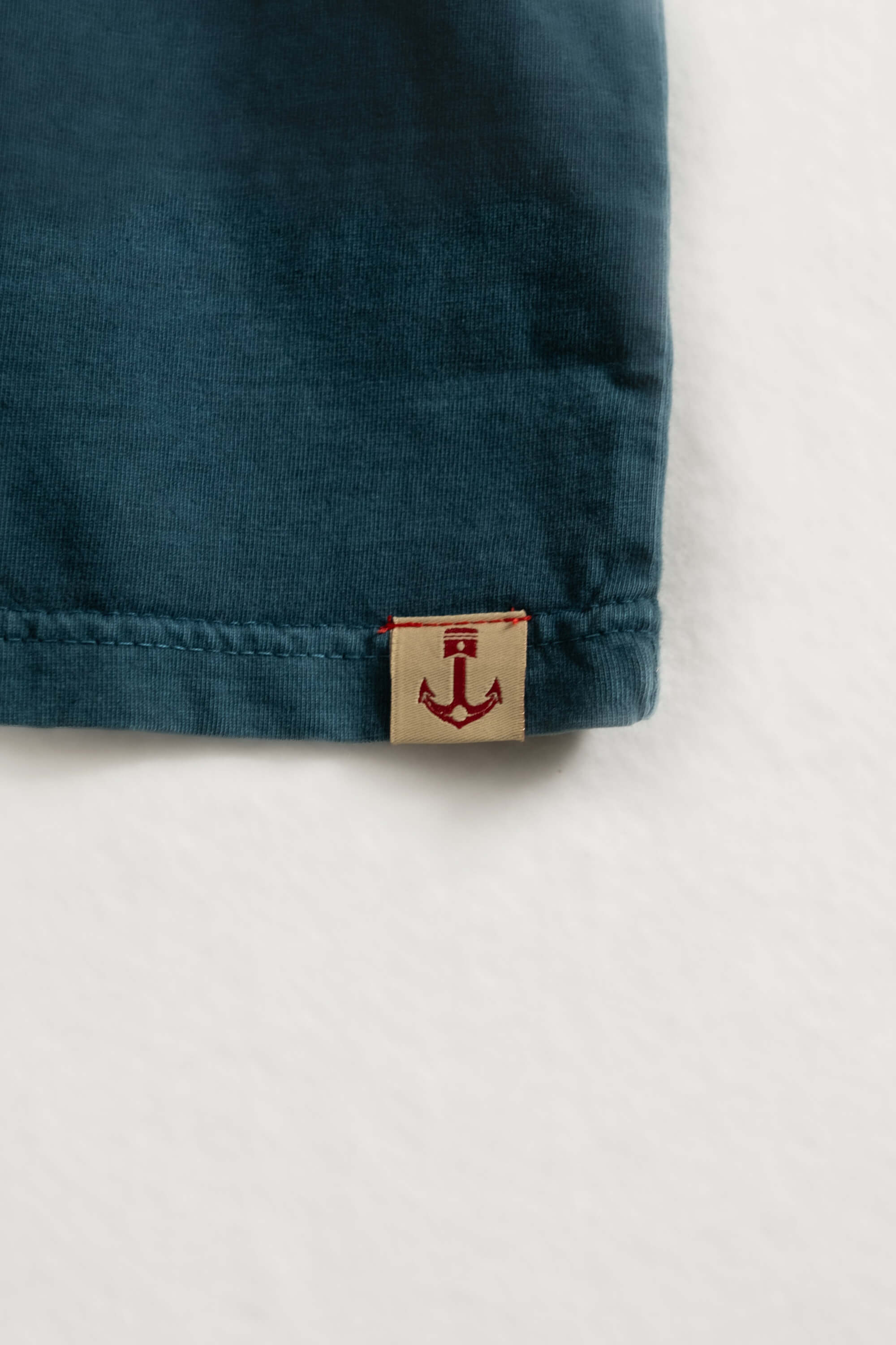 Iron & Resin faded pocket tee in blue