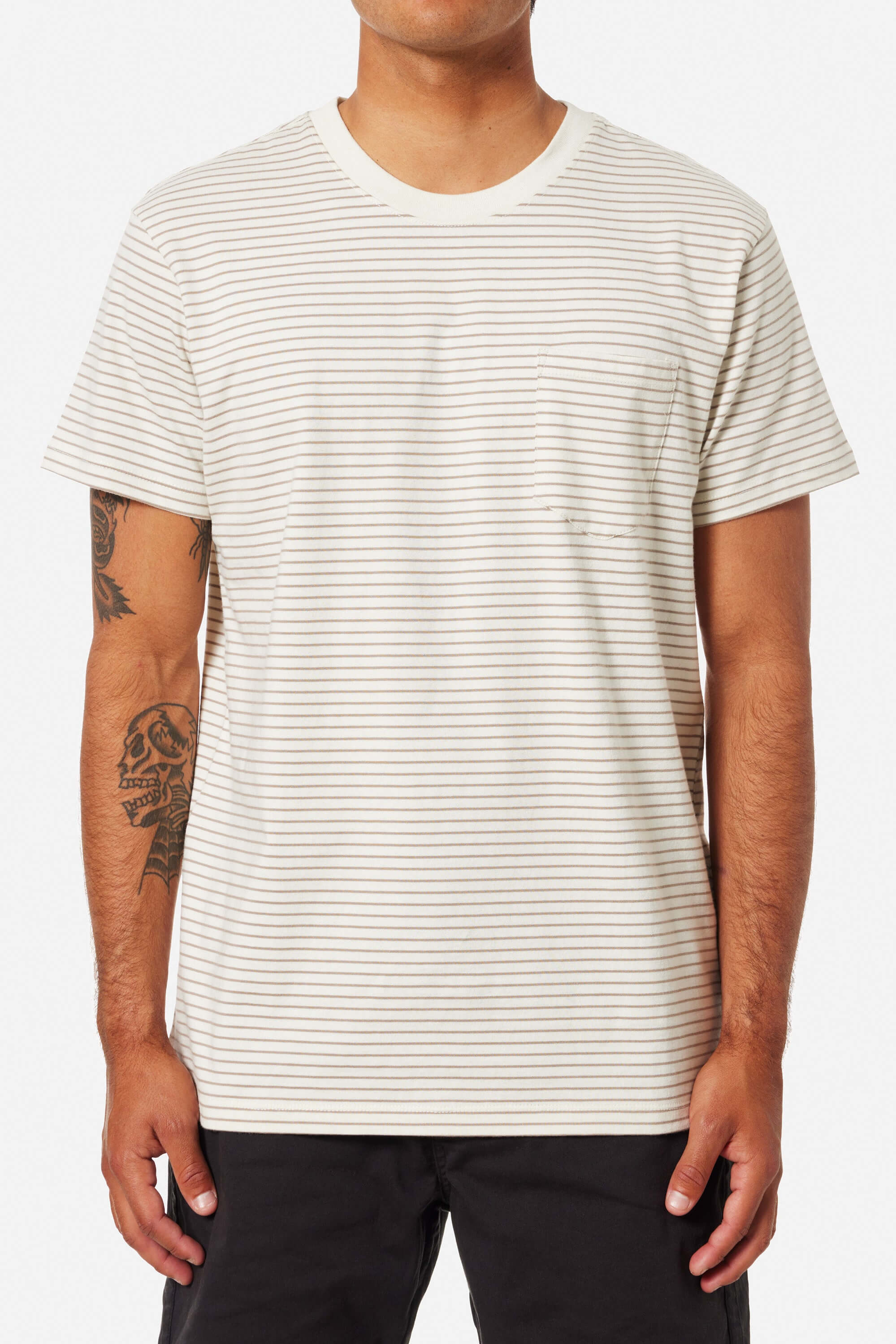Katin Finley pocket tee in vapor grey