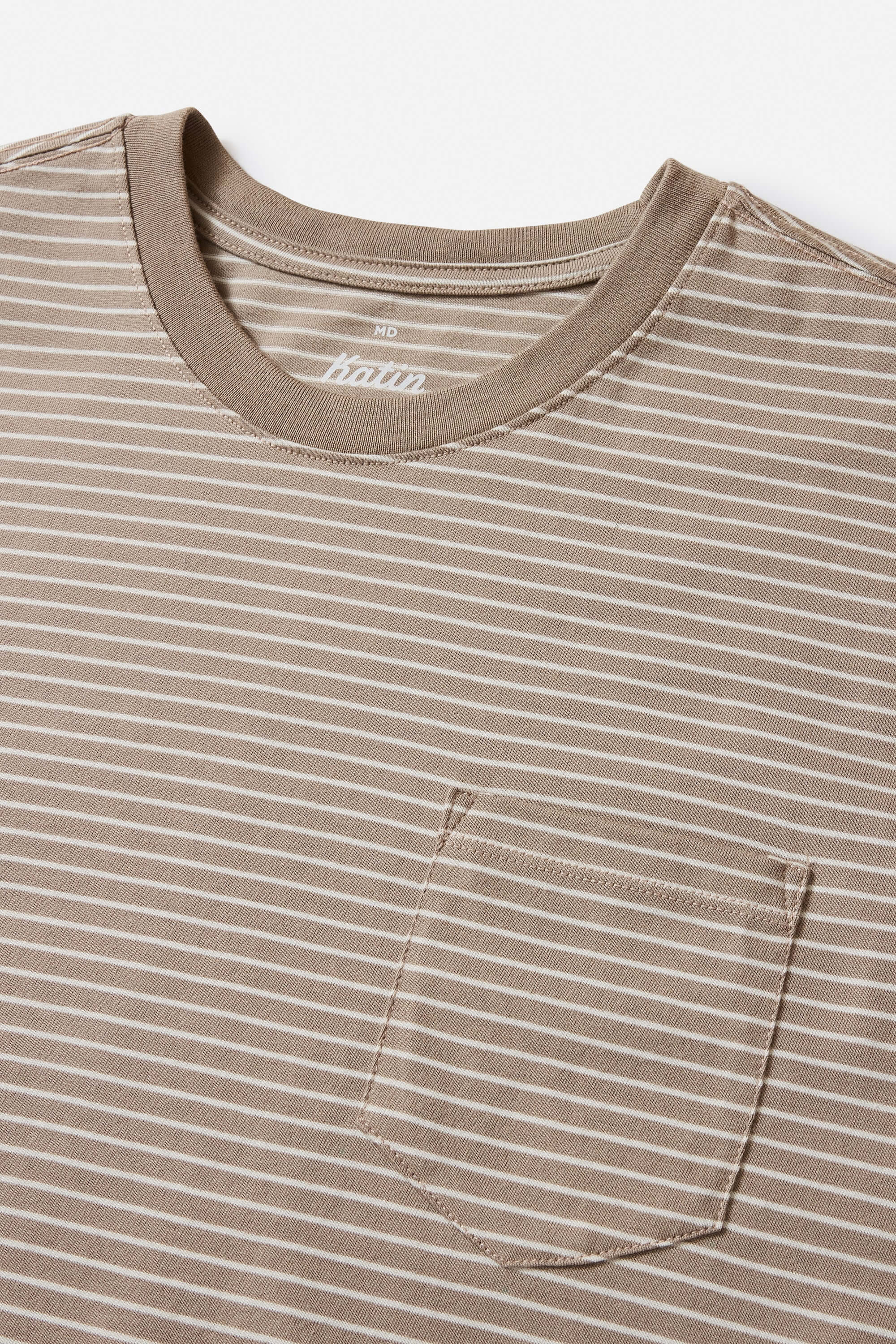 Katin Finley pocket tee in vintage khaki
