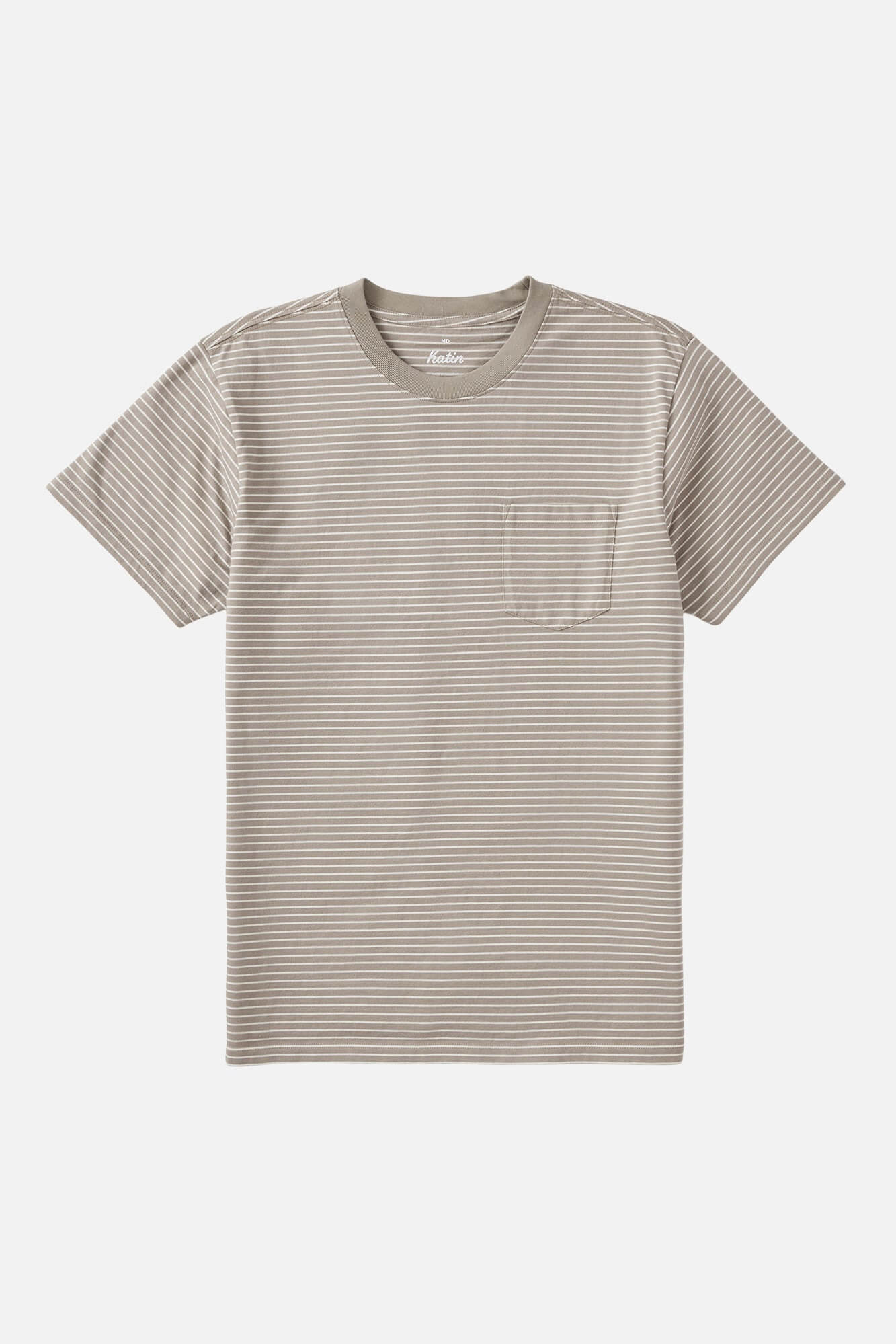 Katin Finley pocket tee in vintage khaki