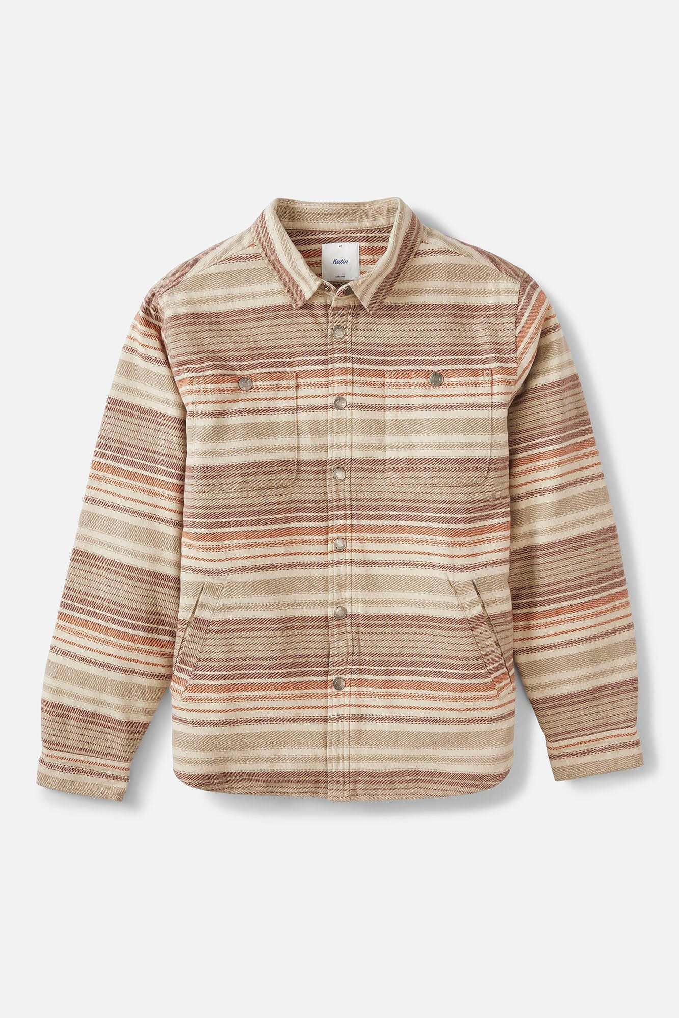 Katin Harold Stripe Jacket in mahogany