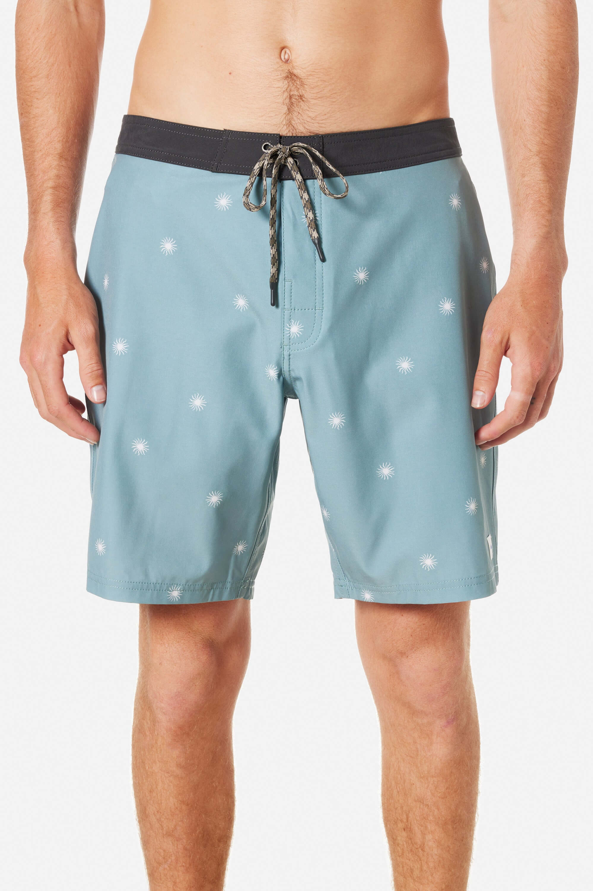 Katin shine surf trunk in aloe green