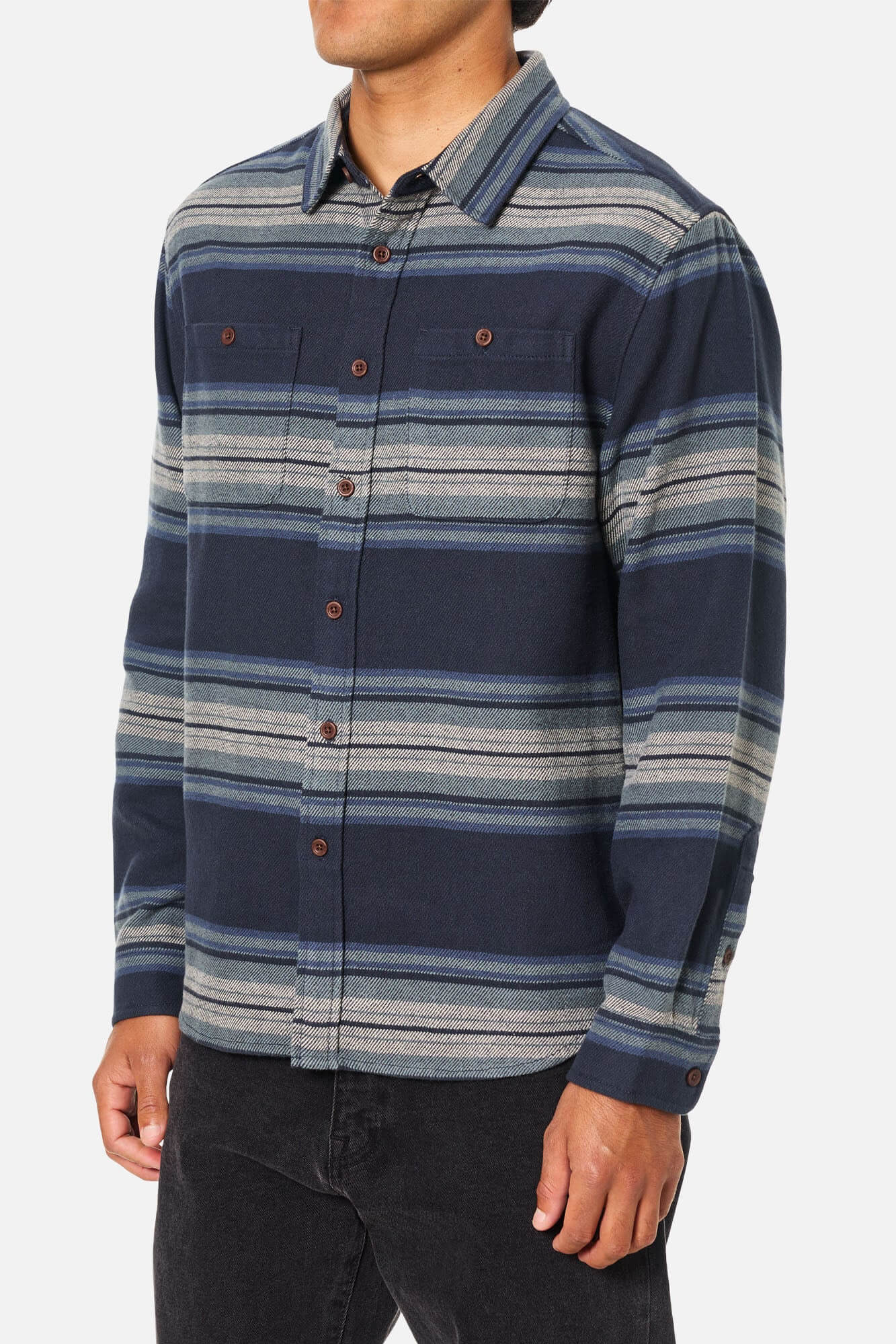 Katin Sierra Flannel in polar navy
