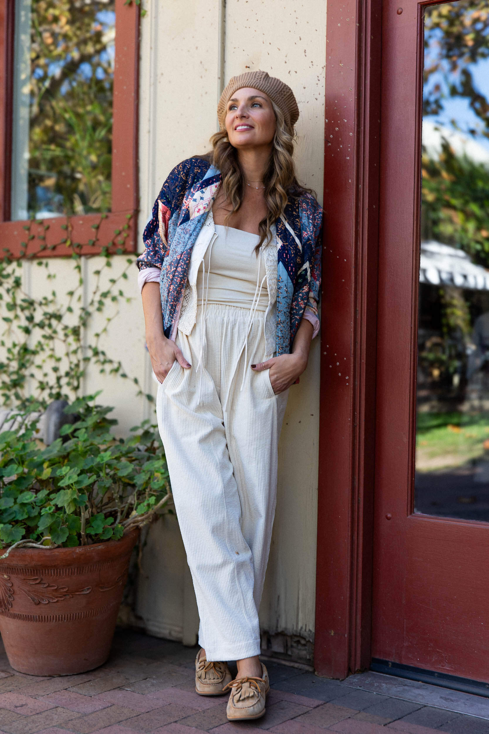 Womens patchwork jacket