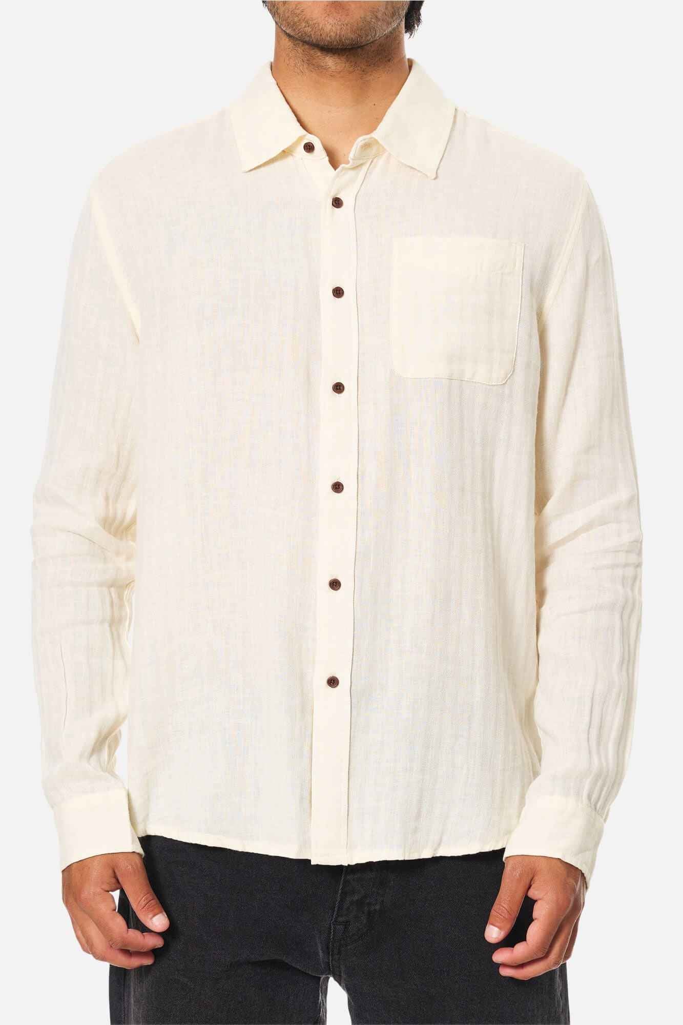 Alan Solid LS Shirt