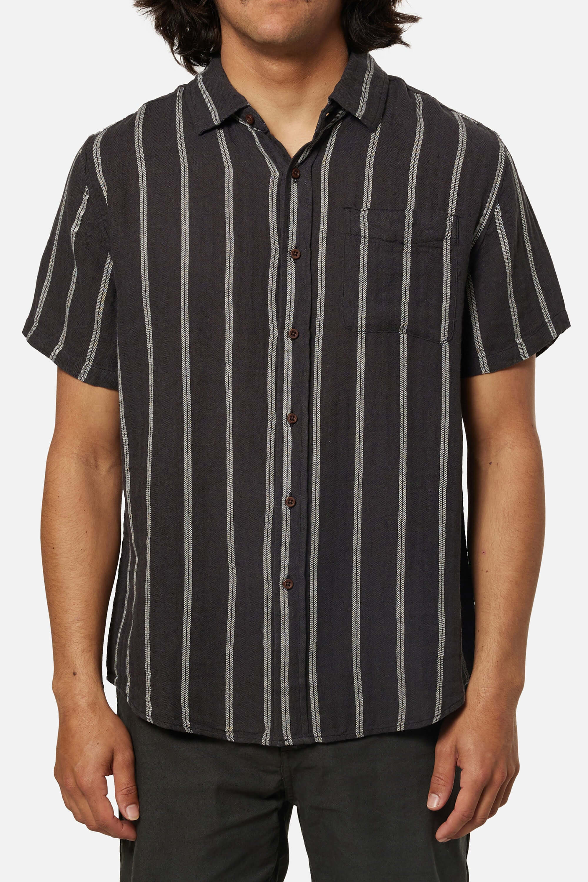 Alan shirt by Katin in black wash