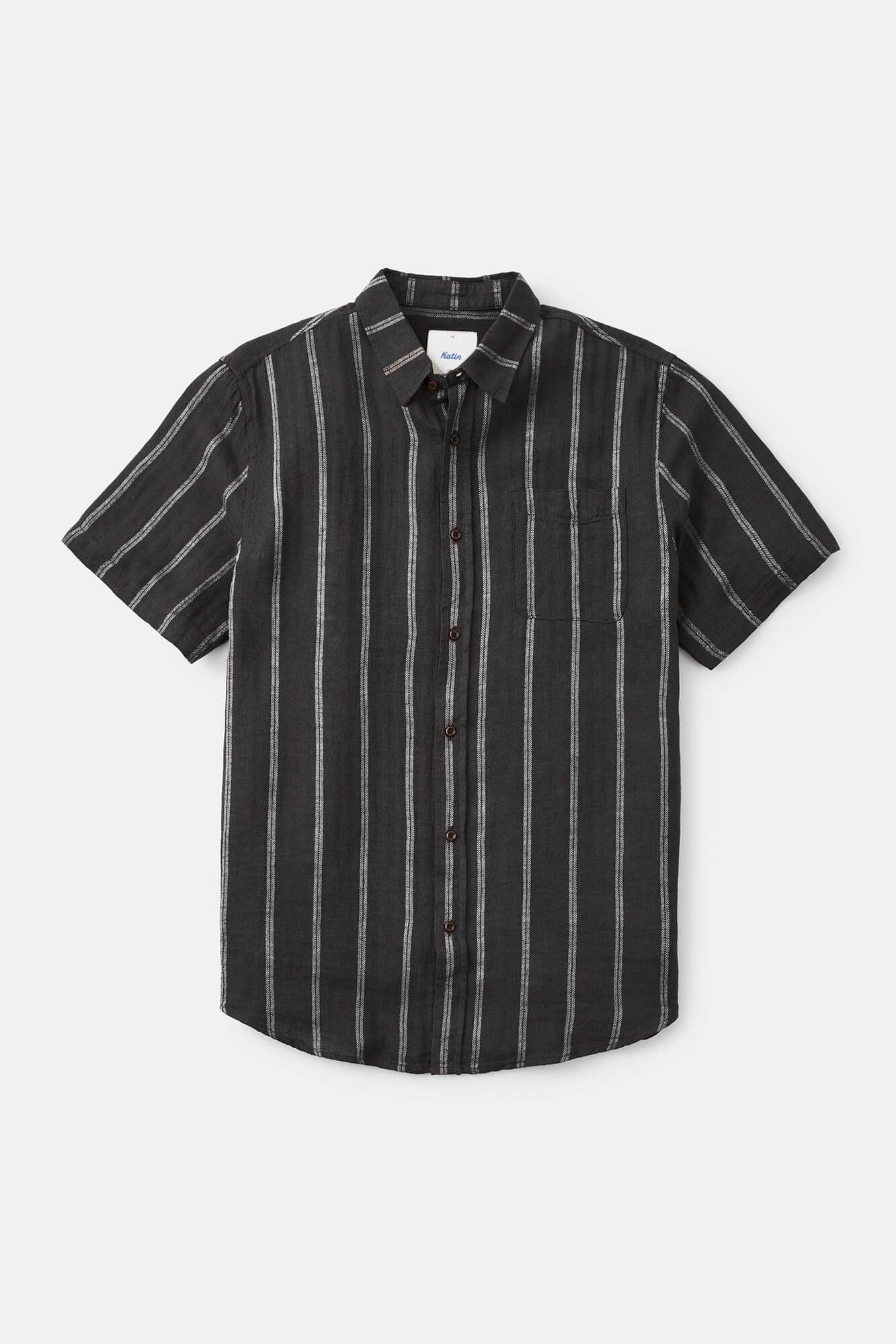 Alan shirt by Katin in black wash