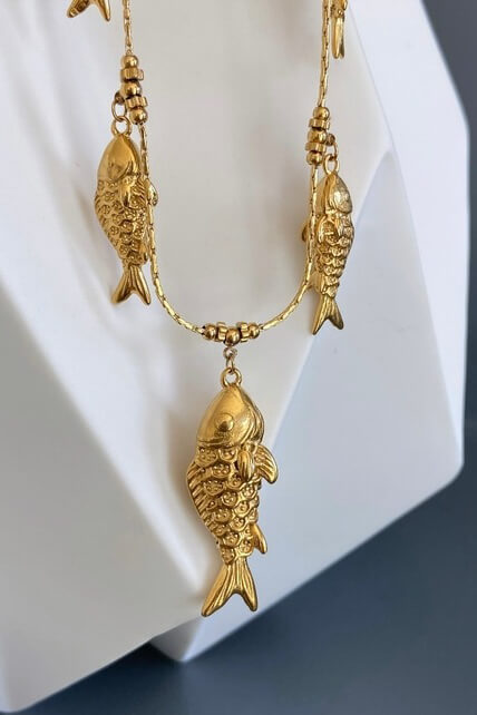 Ma Cocotte pesci necklace