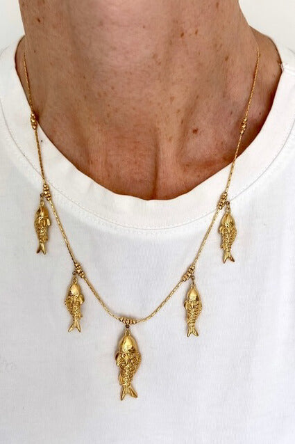 Ma Cocotte pesci necklace