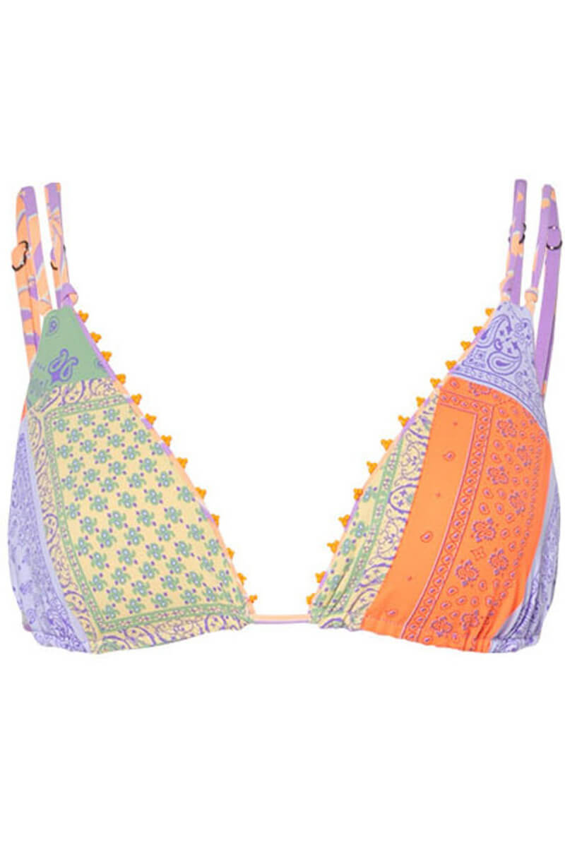 Maaji Brenda triangle top in lilac ferns