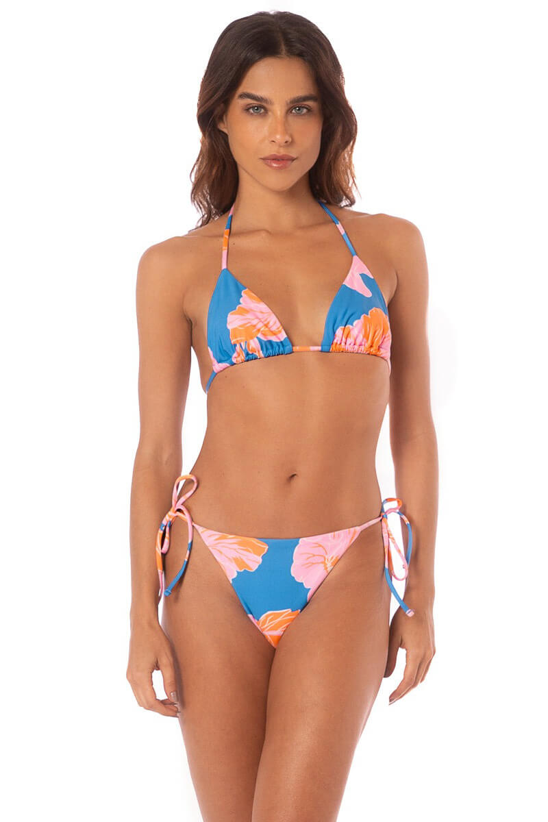Maaji sunning low rise tie bottom in magnolia mirage