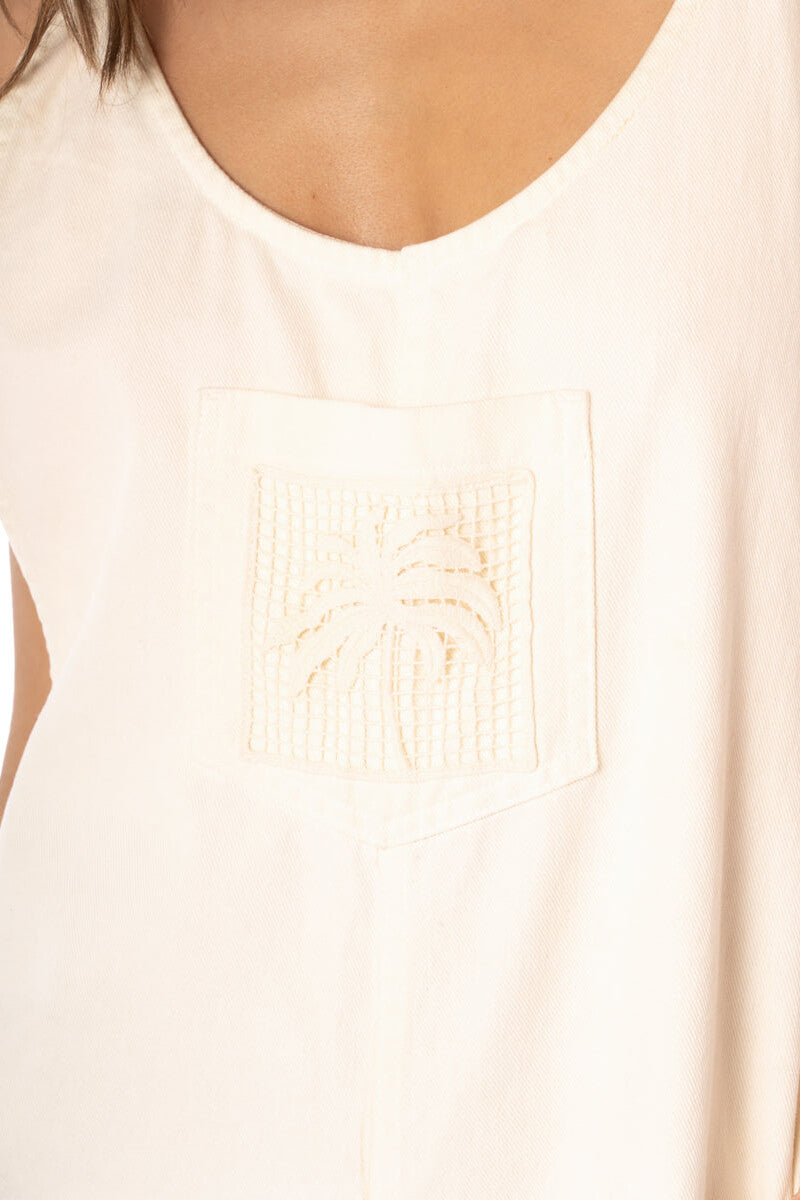 Maaji zayden romper in vanilla cream