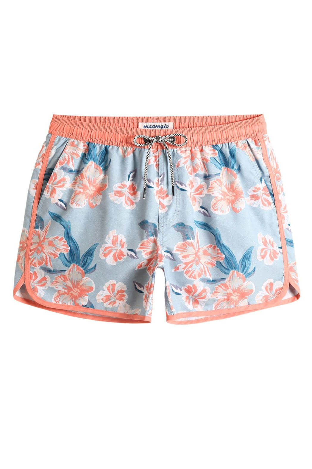 Maamgic vintage stretch trunks in mist flowers. Shop popular mens swimwear brands in 2024. Channel your inner Olympian with the best men’s swimwear brands. Shop popular men’s swim styles from our list of top-rated men’s swim trunks. Shop classic men’s swim trunks, vintage swim trunks, bold-pattern swim trunks and comfortable swim trunks for men. Enter a swimming competition, join surfing competition, spend a day at the beach, or find the best vacation styles for men this summer.