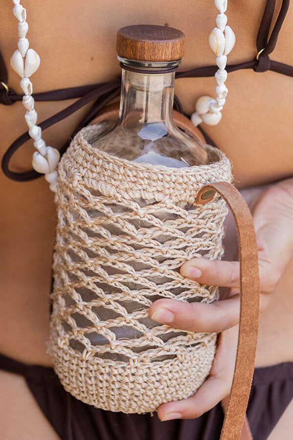 beachy water bottle holder
