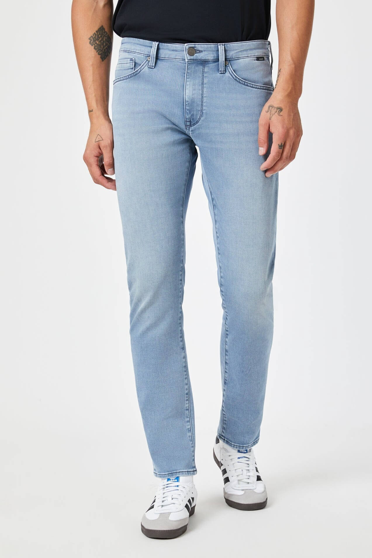 Mavi Jake athletic slim leg in foggy blue